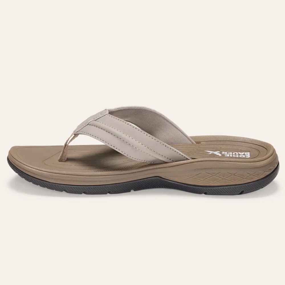 Mens Break Point 2 Flip Flops Sandals Mushroom Comfy Walking Summer Size 10 NWT - Picture 5 of 11